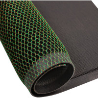 Напольный коврик ComeForte Mesh Mat 45x75 см зелено-золотой MM-09