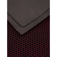 Напольный коврик ComeForte Mesh Mat 90x120 см красно-черный MM-16