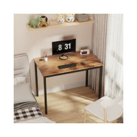 Письменный стол для компьютера EUREKA с шириной 99 см, Vintage Brown ERK-CD-039VP-V1