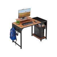 Письменный стол для компьютера EUREKA Brown ZX-SS120B-RBB