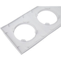 Рамка Bylectrica 3-х местная, серия ПРОВАНС квадрат, ЮЛИГ.735212.500 перламутр