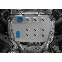 Защита картера и КПП Rival Changan CS95 Plus 4WD АКПП 2023-/UNI-K 2020-, только рынок РФ, AL 3mm, 333.8908.1