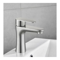 Смеситель Golden Fox, Ломонд д/умывальника шар.нержав. сталь 11310-FOX