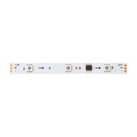 Cветодиодная лента MAKSILED 12В, 30д/м, 7.2Вт/м, SPI-RGB, IP20, 5м, мульти ML-R30-5050RGB-WS2811-S