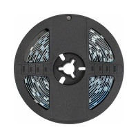 Cветодиодная лента MAKSILED 12В, 30д/м, 7.2Вт/м, SPI-RGB, IP20, 5м, мульти ML-R30-5050RGB-WS2811-S