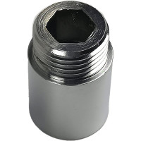 Удлинительная гайка Профитт НР/ВР 1/2" х 25 мм, хромированная 1647133