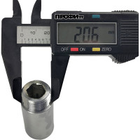 Удлинительная гайка Профитт НР/ВР 1/2" х 25 мм, хромированная 1647133