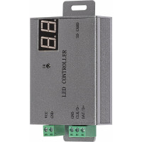Контроллер MAKSILED DMX 5В, 4096pix, SD-card, ПДУ, SPI/DMX, IP20, 70x53x19мм ML-4096-RC
