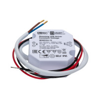 Блок питания AcTEC 24В, 12Вт, IP65, 0.1-0.5A, димм., Triac, 50x48x24мм MINID24-12