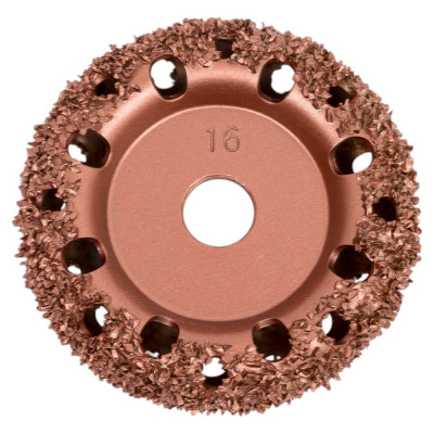 Шероховальная полусфера (76/16 мм; 14 мм; зерно 16) Rossvik NS05-704-16