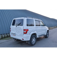 Рейлинги PT Group серебристые, для UAZ Patriot 2005-г.в. UZP-14-553000.11