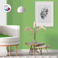 Акриловая краска MALARE для детской мебели для кухонных фасадов, мебели из дерева, моющаяся, быстросохнущая, без запаха, матовая, лайм, 1 кг. КДТМБАЛАИМ0100