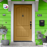 Акриловая краска MALARE для детской мебели для кухонных фасадов, мебели из дерева, моющаяся, быстросохнущая, без запаха, матовая, лайм, 1 кг. КДТМБАЛАИМ0100