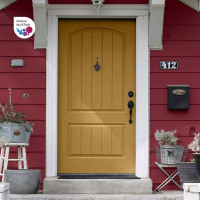 Акриловая краска MALARE для детской мебели для кухонных фасадов, мебели из дерева, моющаяся, быстросохнущая, без запаха, матовая, пьяная вишня, 1 кг. КДТМБАПЬВМ0100