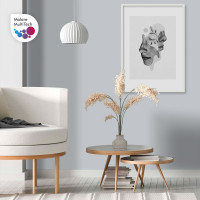 Грунт-Эмаль MALARE для пластика, окон и подоконников, сайдинга, матовый, светло-серый, 1,25 кг ГЭПЛСТ7035М0125