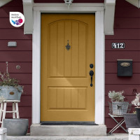 Грунт-Эмаль MALARE для пластика, окон и подоконников, сайдинга, матовый, вишнево-бордовый, 2,5 кг ГЭПЛСТ3005М0250