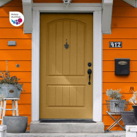 Грунт-Эмаль MALARE для пластика, окон и подоконников, сайдинга, глянцевый, оранжевый, 1 кг ГЭПЛСТ2004Г0100