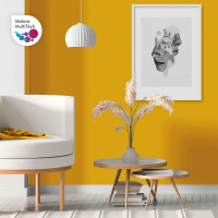 Грунт-Эмаль MALARE для пластика, окон и подоконников, сайдинга, глянцевый, желтый, 18 кг ГЭПЛСТ1023Г1800