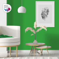 Акриловая краска MALARE для детской мебели для кухонных фасадов, мебели из дерева, моющаяся, быстросохнущая, без запаха, матовая, освежающий зеленый, 1 кг. КДТМБАОСЗМ0100