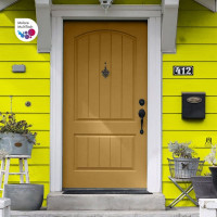 Краска MALARE для вагонки, с антисептическим эффектом, cпелый лимон, 2 кг КВГНКАСПЛМ0200