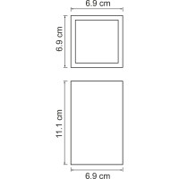 Щетка для унитаза WasserKraft Kammel K-9127