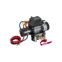 Электрическая лебёдка Runva 12V 12500 lbs 5670 кг короткий барабан стальной трос 12.5XS