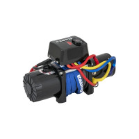Электрическая лебёдка Runva 12V 12500 lbs 5670 кг короткий барабан синтетический трос 12.5XSSR