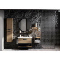 Полка AQUATON Лофт Фабрик дуб кантри 1A242703LTDY0