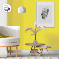 Краска для обоев, стен и потолков MALARE Евро №3, спелый лимон, 9 л КЕВРО3СПЛМ1300