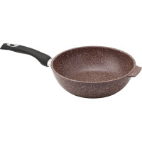 Сотейник Горница 240/82 мм, с пластиковой ручкой, антипригарное покрытие СТ241аш ПС7242