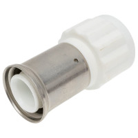 Муфта HENCO ВР, ПВДФ пресс, белая, 32x1" 18PKW-3206