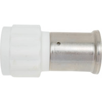 Муфта HENCO ВР, ПВДФ пресс, белая, 32x1" 18PKW-3206