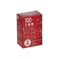 Электрическая гирлянда Сноубум вьюн 9м, 100 LED, шампань, постоянное свечение, ПВХ, прозрачный, 220В 384-051