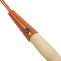 Полольник POLYAGRO малый, изогнутое крепление, деревянная рукоятка 7662112