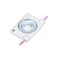 Светодиодный модуль MAKSILED 0.5Вт, 12В, IP65, SMD2835 1LED, 45лм, холодный белый, 20 шт./упаковка ML-M1SN-XL-2835-CW-LP