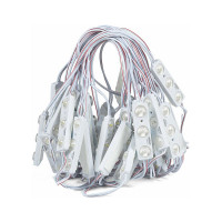 Светодиодный модуль MAKSILED 1.44Вт, 12В, IP67, SMD2835 3LED, 90лм, зеленый, 20 шт./упаковка ML-M3SM-L-2835-G