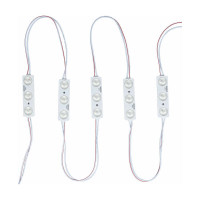 Светодиодный модуль MAKSILED 1.44Вт, 12В, IP67, SMD2835 3LED, 90лм, зеленый, 20 шт./упаковка ML-M3SM-L-2835-G