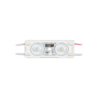 Светодиодный модуль MAKSILED 1Вт, 12В, IP67, SMD2835 2LED, 97лм, холодный белый, 40 шт./упаковка ML-M2HL-L-2835-W