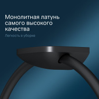 Кольцо для полотенец AM.PM Inspire 2.0 черный A50A34422