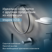 Кольцо для полотенец AM.PM Inspire 2.0 черный A50A34422