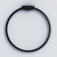 Кольцо для полотенец AM.PM Inspire 2.0 черный A50A34422