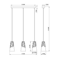 Подвесной светильник Moderli Natali V2822-3P