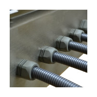 Муфта для гофрированных труб WEYER WQGD-M20G/AD21.2 - коннектор прямой, нар. M20x1.5 WE0800400