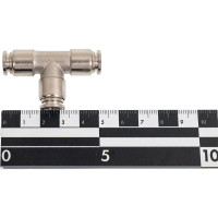 Цанговый разъем Т-образный 8x6 мм Rossvik B189/4.R