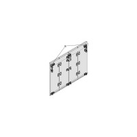 Направляющая шина Hafele Slido Fold 40 нижняя 2 м 409.60.902