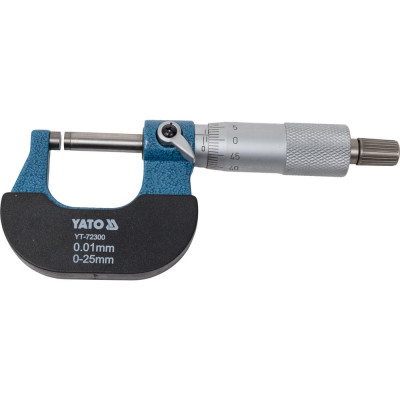 Микрометр YATO 0-25мм YT-72300