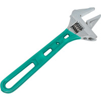 Разводной ключ RITTER Super Slim 250 мм / 10", тонкие губки, сталь CR-V, хромированные HT571250