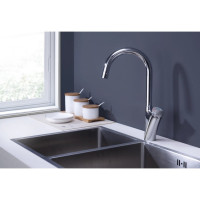 Смеситель для кухни высокий DQ Bayern.Alfeld, хром DA1482401