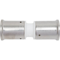 Муфта HENCO ПВДФ пресс, белая, 32x32 15PKW-3232