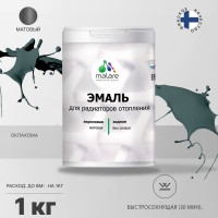 Эмаль EcoCorr MALARE для труб и радиаторов отопления, для батарей, водная акриловая без запаха матовая, оклахома, 1 кг ЭЭКООКЛМ0100